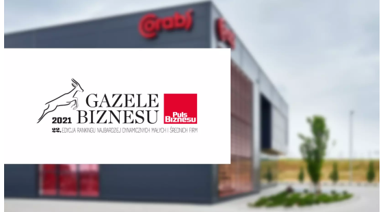 Gazele Biznesu 2021 dla spółki CORAB