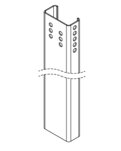 PODPORA PRZEDNIA L2700 (105x50x3)