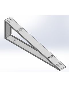 WSPORNIK TRÓJKĄTNY 15 STOPNI 1400,6MM (ROZŁOŻONY) L3246,6MM